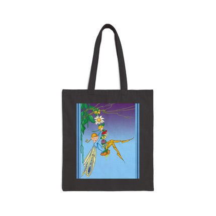 A Fairy’s Delight Cotton Canvas Tote Bag