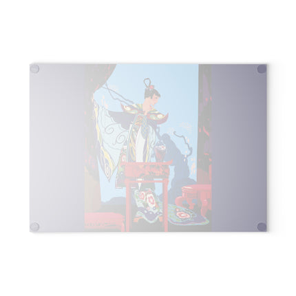 A Visual Journey by Umberto Brunelleschi Glass Cutting Board