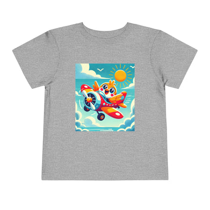 Joyful Bird Aviator Toddler Short Sleeve Tee