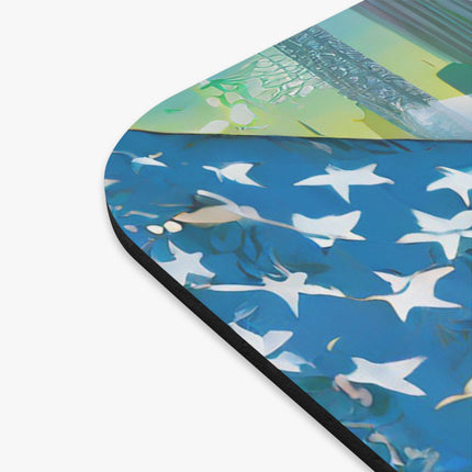 High Fashion Cyberpunk CIA Robots Mouse Pad, Rectangle