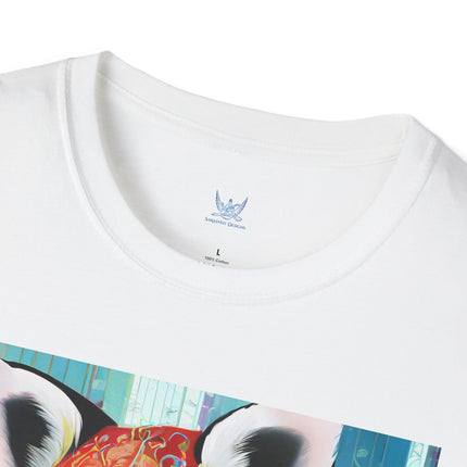 Cybernetic Red Panda Softstyle T-Shirt