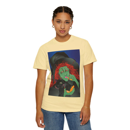 Mirror, Mirror A Witch's Touch Unisex Garment-Dyed T-shirt