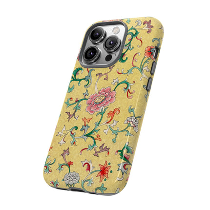 Flower Illustration by Owen Jones Phone Cases