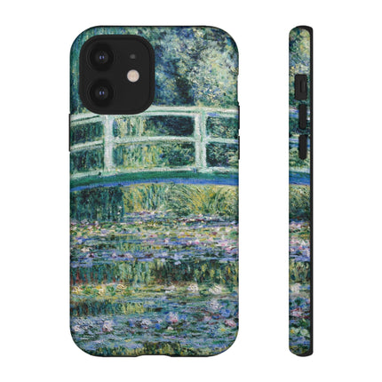 Water Lilies and Japanese Bridge by Claude Monet Phone Cases