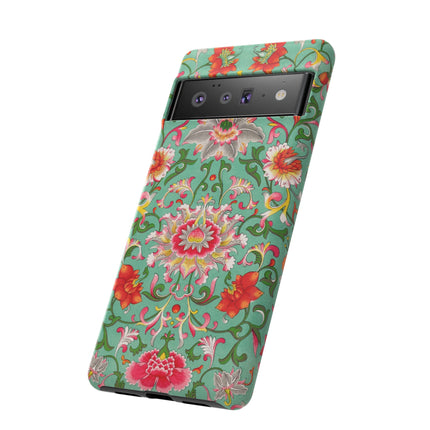 Colorful Floral Pattern by Owen Jones Phone Cases