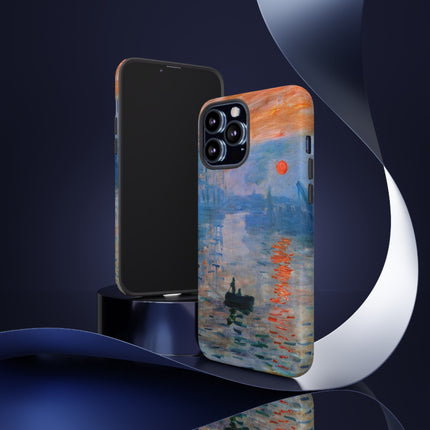 Sunrise by Claude Monet Phone Cases