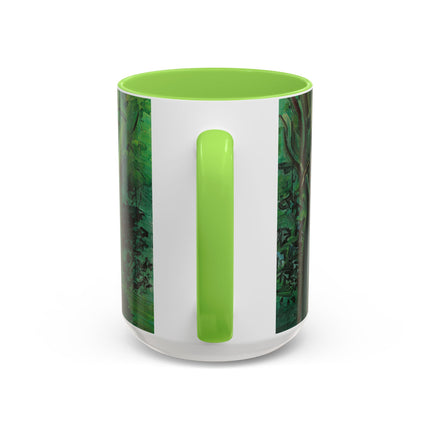 Route en forêt by Raoul Dufy Colorful Mugs (11oz, 15oz)