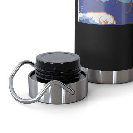 Golden Seas and Whimsical Dreams Copper Vacuum Insulated Bottle, 22oz