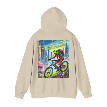 Cyberpunk Frog – Heavy Blend™ Hooded Sweatshirt