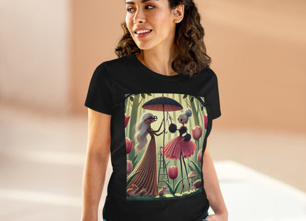 Under the Tulip Parasol Cotton Tee