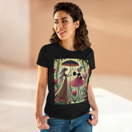 Under the Tulip Parasol Cotton Tee