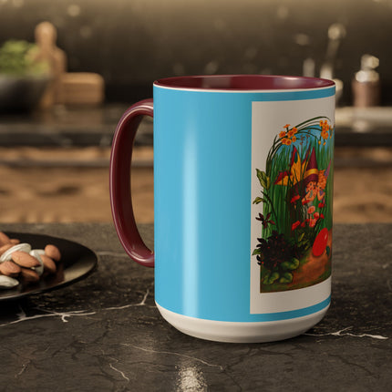 Spring Fairies & Floral Delights Colorful Mugs (11oz, 15oz)