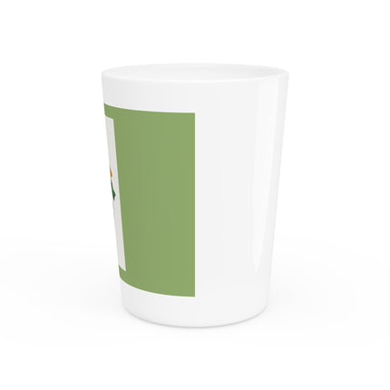Treecreeper by Paul Gervais Ceramic Shot Glass