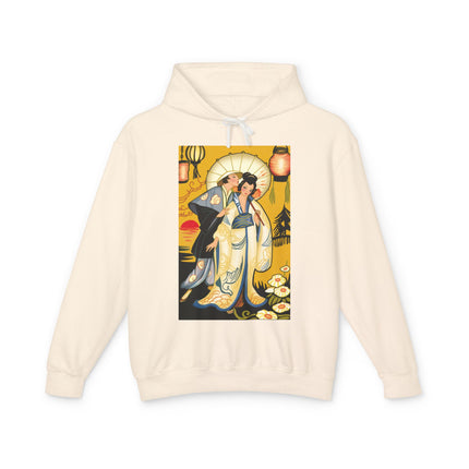 Golden Embrace Couple Hoodie
