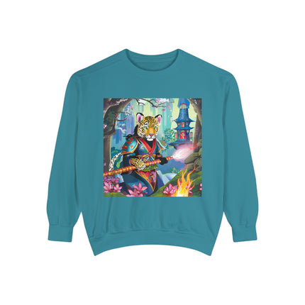 Cyberpunk Leopard Sweatshirt