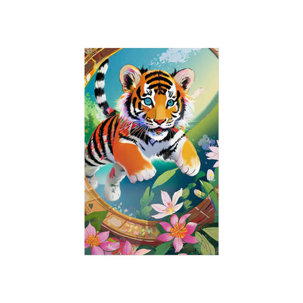 Majestic Tiger Cub Fine Art Posters
