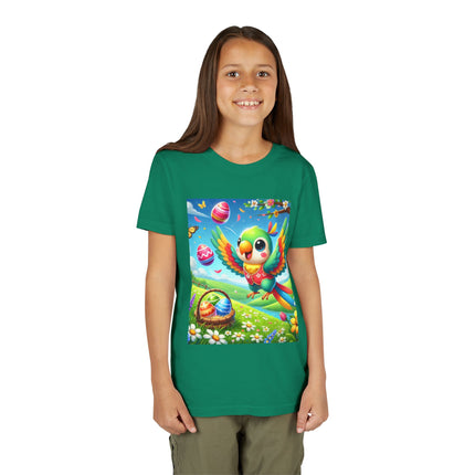 Easter Parrot Youth Short Sleeve Tee