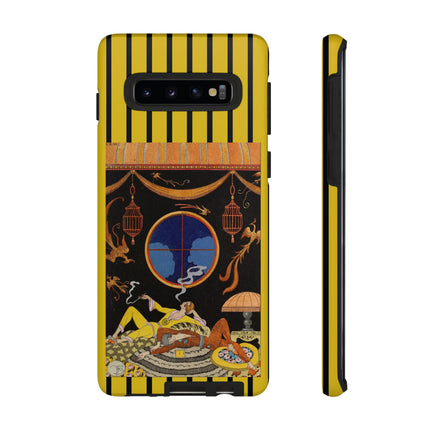 Falbalas et fanfreluches La paresse (Laziness) by George Barbier Phone Cases