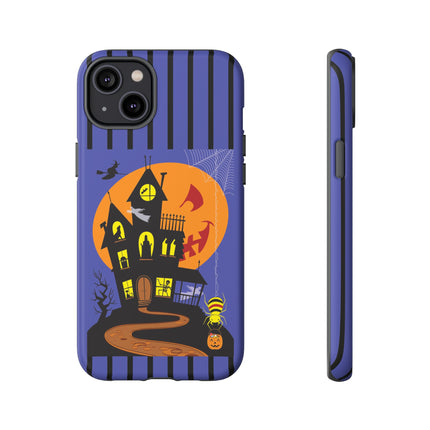Halloween Night at the Haunted House Phone Cases