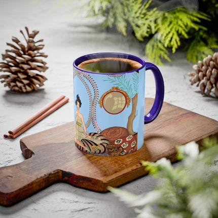 Minuit … ou l’appartement à la mode by George Barbier Colorful Mugs (11oz, 15oz)