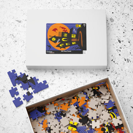 Halloween Night at the Haunted House Puzzle (110, 252, 520, 1014-piece)