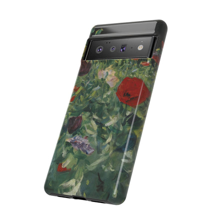 Poppies (A Study of Poppies for Carnation, Lily, Lily, Rose) by John Singer Sargent Phone Cases