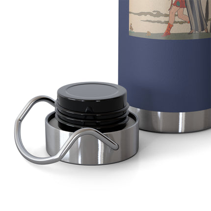 L'Arc Rouge by George Barbier Copper Vacuum Insulated Bottle, 22oz