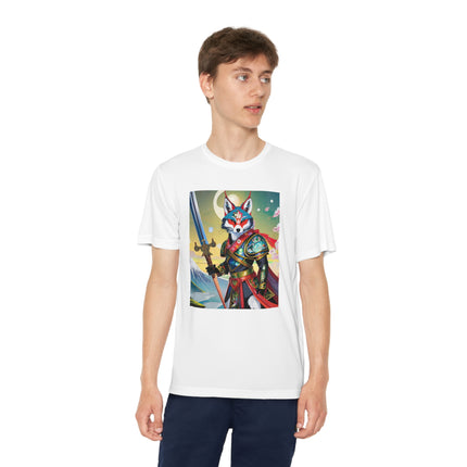 Cyberpunk Samurai Youth Competitor Tee