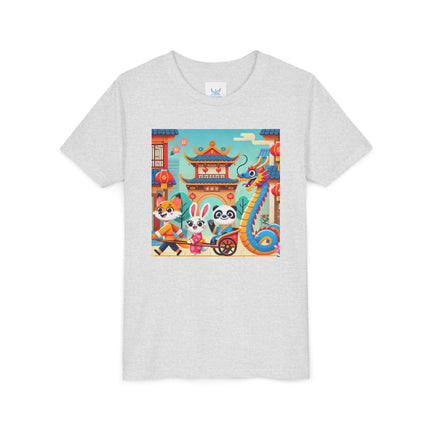 Lantern Street Dragon Parade Youth Short Sleeve Tee