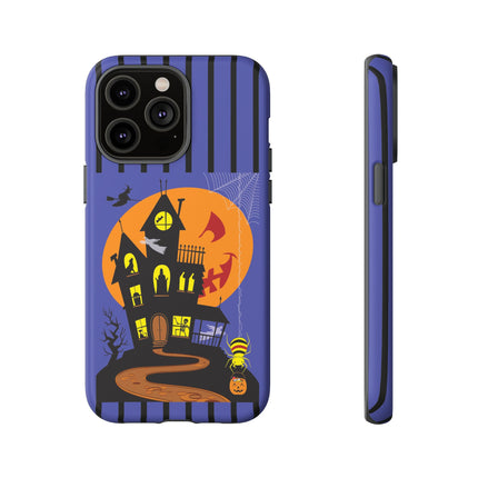 Halloween Night at the Haunted House Phone Cases