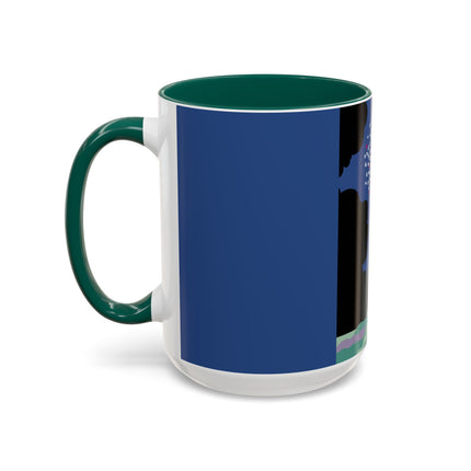 Butterfly Enchantress Colorful Mugs – Ethereal Art Deco Magic & Transformation
