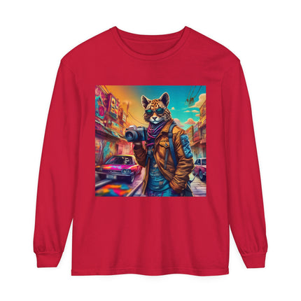 Neon Photographer Long Sleeve T-Shirt