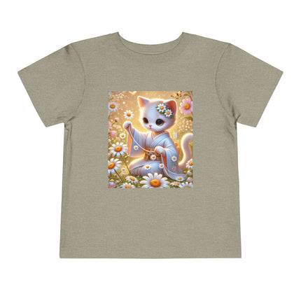 Daisy Chain Whimsy Toddler Short Sleeve Tee