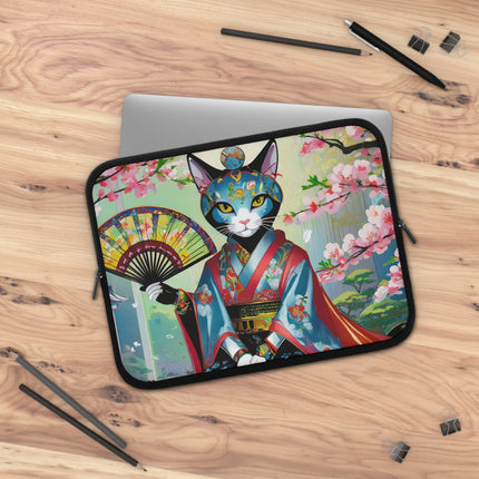 Cyberpunk Geisha Laptop Sleeve
