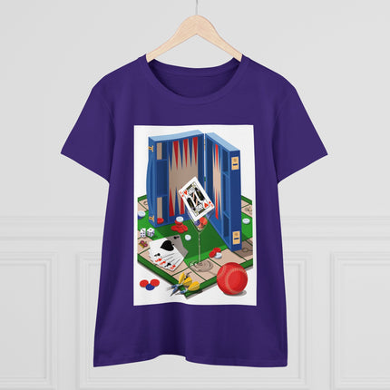 Games Unleashed Women's Midweight Cotton Tee