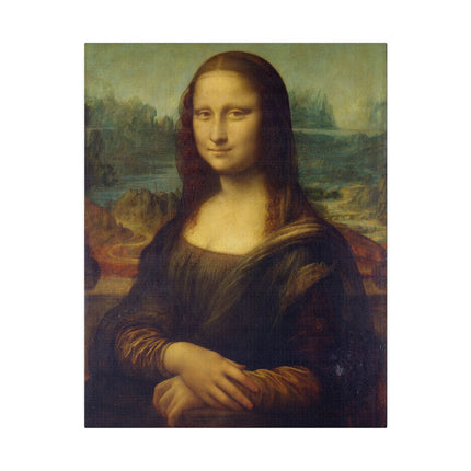 Mona Lisa by Leonardo da Vinci Matte Canvas, Stretched, 0.75"