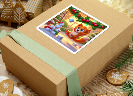 Naughty or Nice Kitten Kiss-Cut Stickers (4 Sizes)