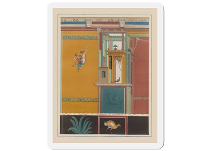 Pompeii Wall Pl.20 by Victor Steeger Die-Cut Magnets (5 Sizes)