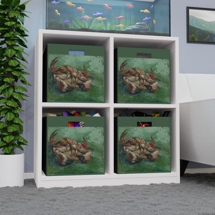 Crab on its Back by Vincent Van Gogh Felt Storage Box