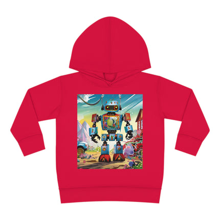 The Rusty Robot Toddler Pullover Fleece Hoodie
