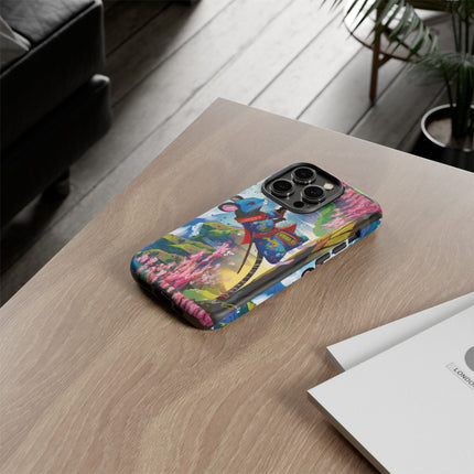 Cyber Samurai Rat Phone Cases