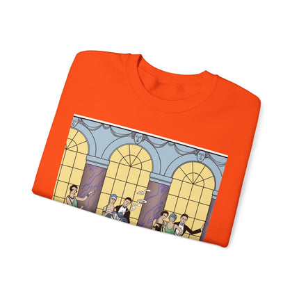 Au Revoir by George Barbier Heavy Blend™ Crewneck Sweatshirt