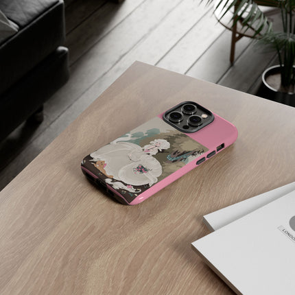 Rococo Garden Reader Phone Case – Whimsical Elegance & Timeless Charm
