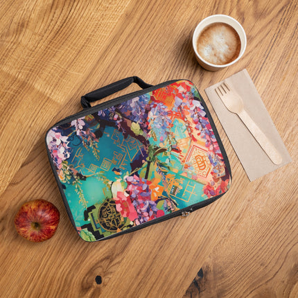 Golden Wisteria Symphony Lunch Bag