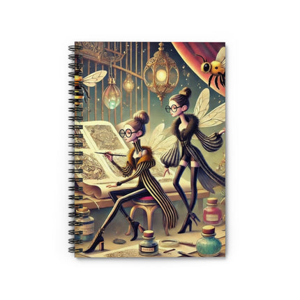 Fairy Designers Spiral Notebook - Ruled Line