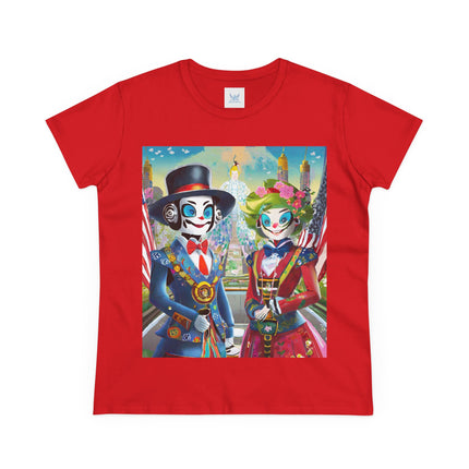Cyber Punk Robots Cotton Tee