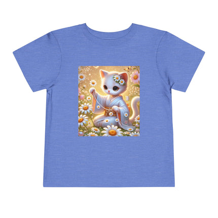 Daisy Chain Whimsy Toddler Short Sleeve Tee