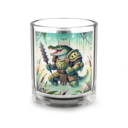 Swamp Tyrant Glass Mug, 10oz