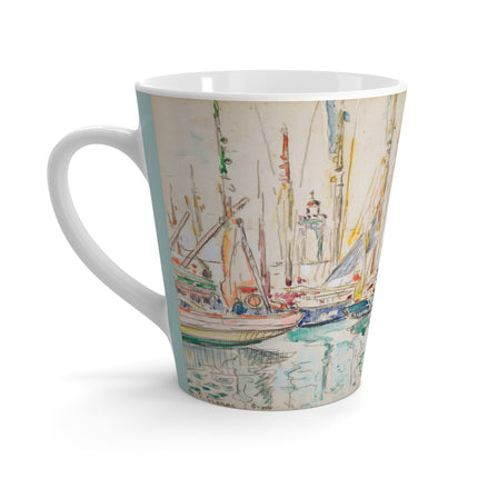 Groix by Paul Signac Latte Mug