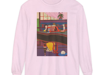 La Musique by Charles Martin Garment-dyed Long Sleeve T-Shirt